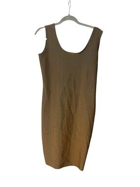NWT Vintage fitted metallic dress